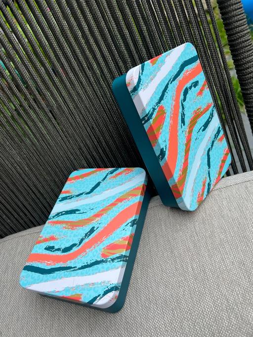  — 2 Storage Tins ( New )