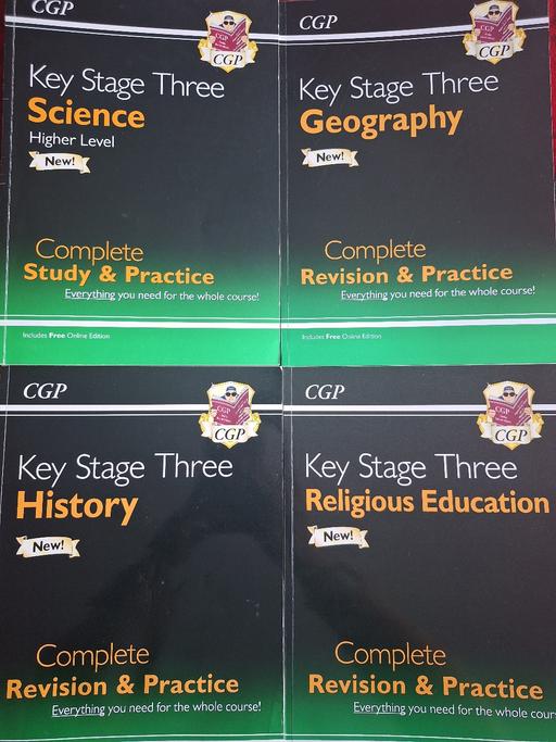  — CGP KS3 books for sale!