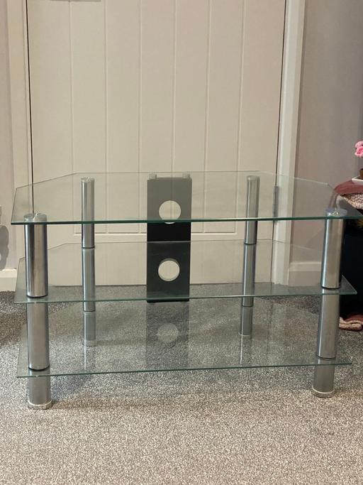  — Tv Stand - Glass
