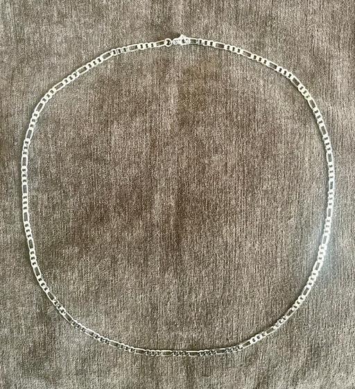  — 925 Sterling Silver Chain Necklace 60cm