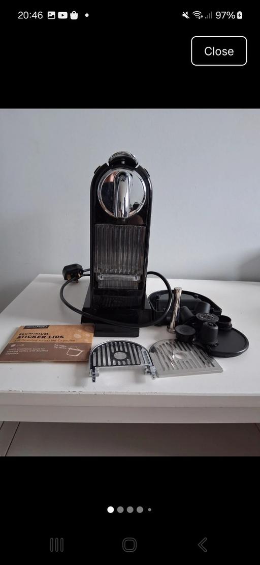  — Nespresso Citiz coffee pod machine