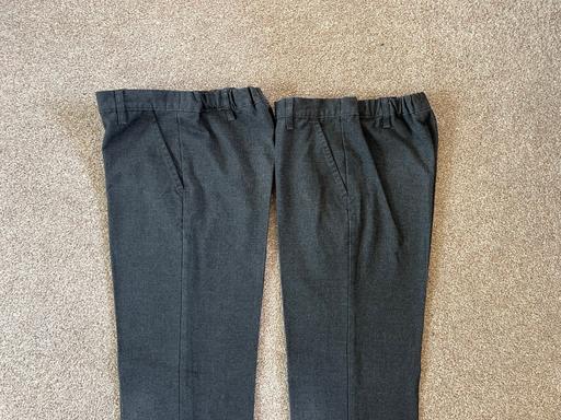  — Boys grey school trousers 9 years