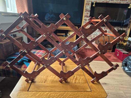  — Wooden Wine Rack