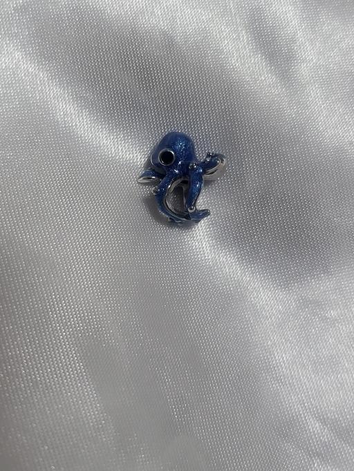  — Pandora Blue Octopus Charm