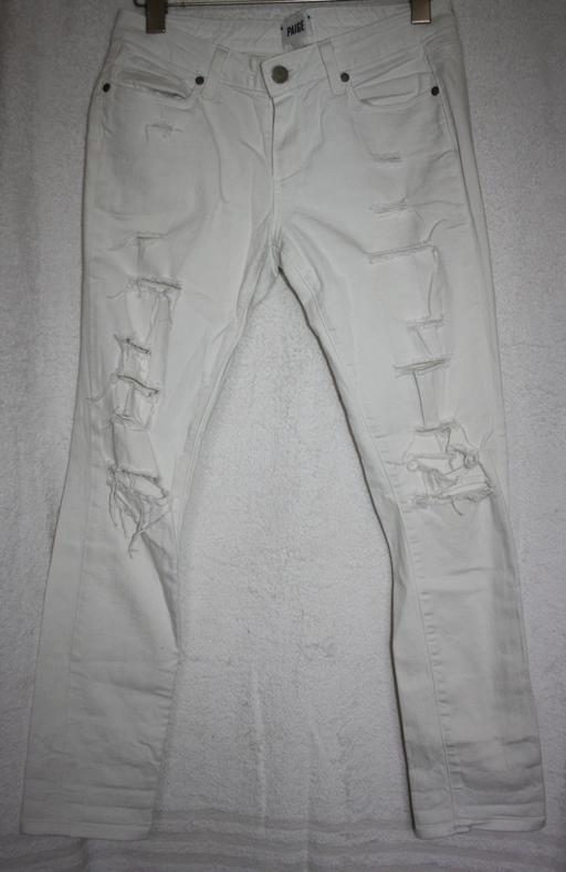  — Paige ripped jeans size 12