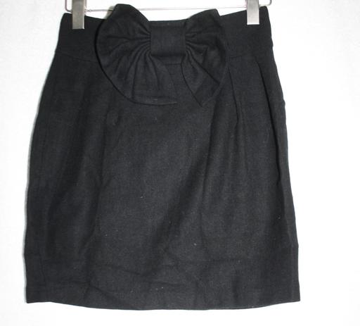  — Arrogant cat black wool skirt size 8