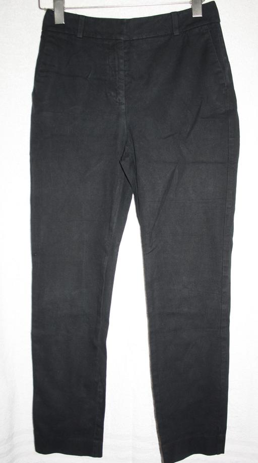  — M&S black Chino trousers size 8