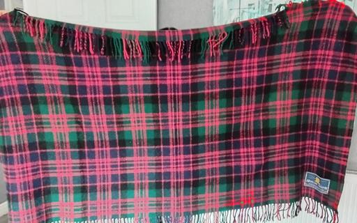  — Highland tweeds travel lap blanket lovely