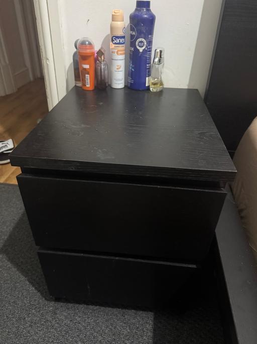  — King size bed with 2 side tables
