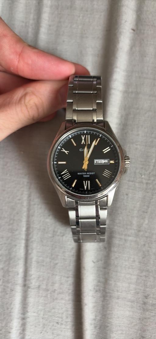  — Casio stainless steel watch