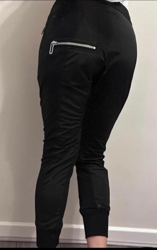  — Vagabond Black Harem Jogger Pants -Size S