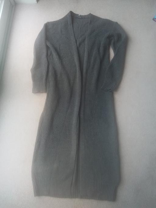  — PRETTYLITTLETHING  LONG GREY JACKET/COAT