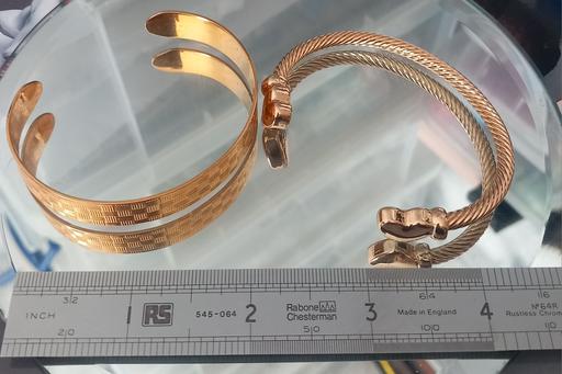  — Beautiful gold plated bangles