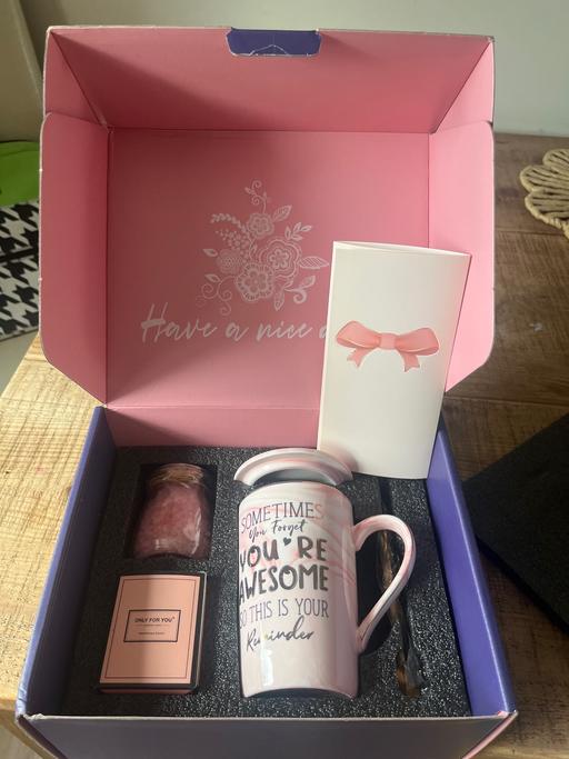  — New pamper box you are worth it