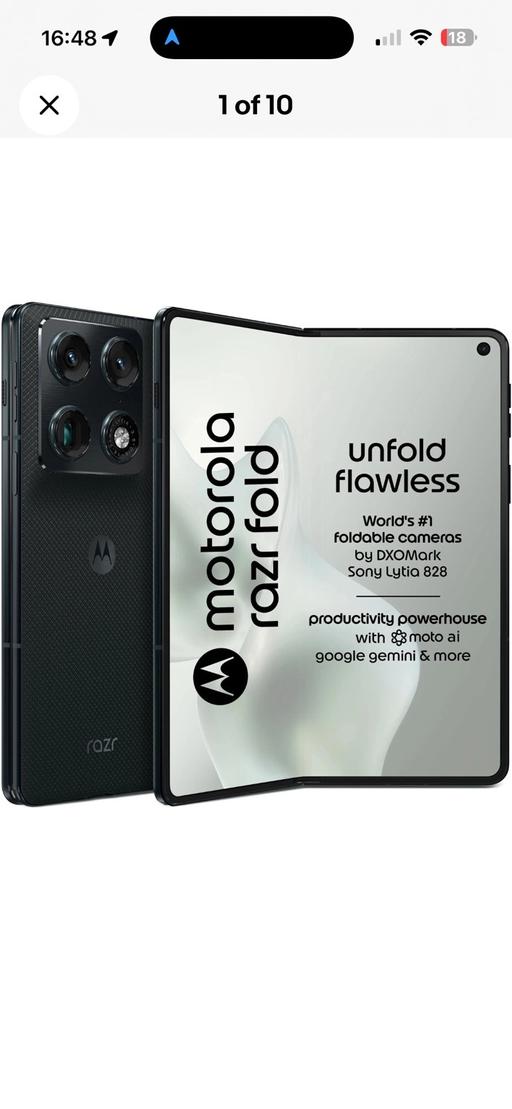  — Motorola Razr Fold 16gb 512gb Brand New