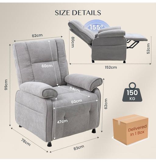  — Recliner Armchair Sofa