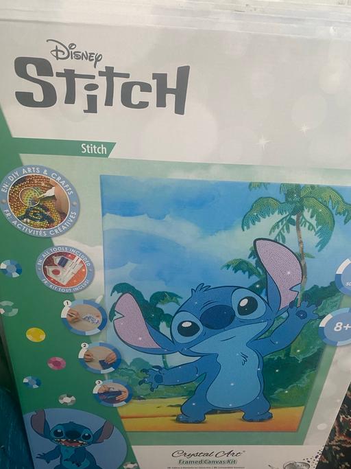  — Stitch crystal art canvas set