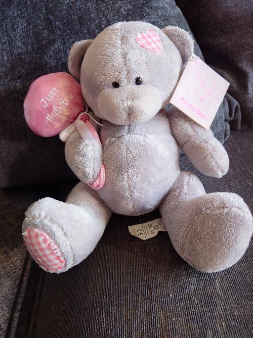  — Patchy bear soft toy