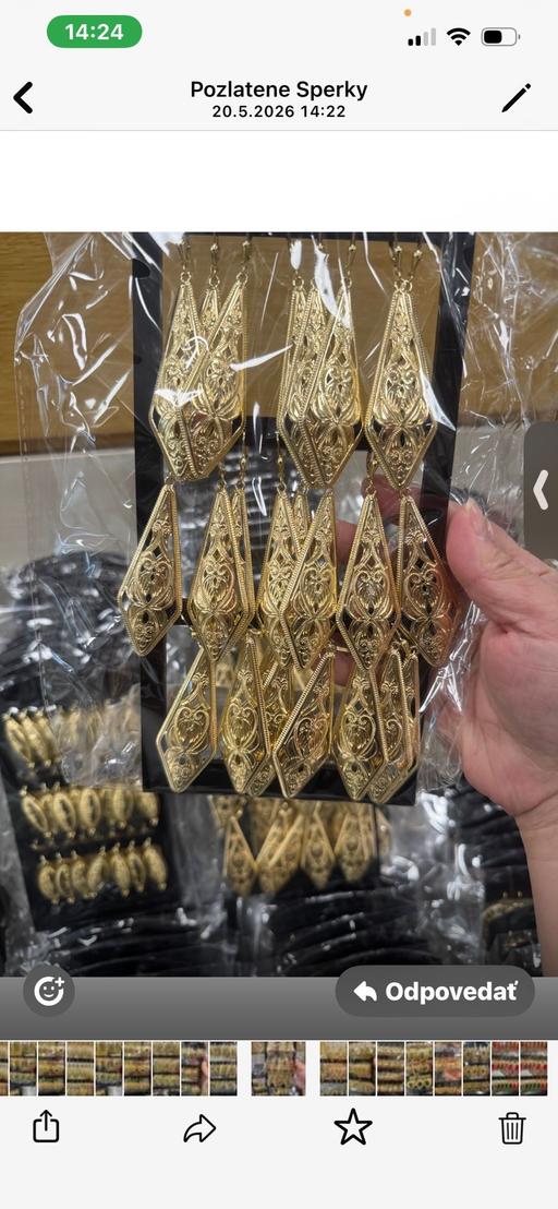  — earrings