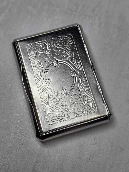  — Vintage Style Stainless Steel Case 10x7cm