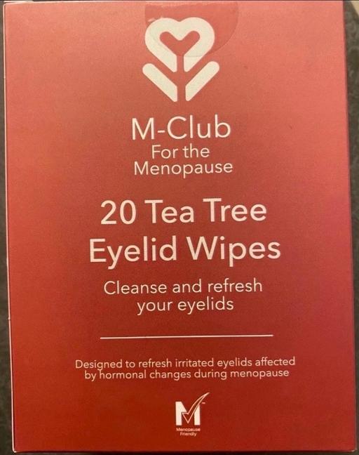  — Tea tree eyelid wipes