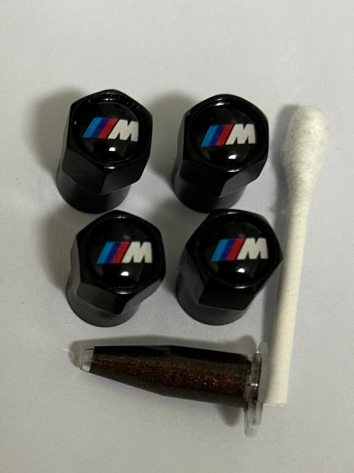  — BMW M Tyre valve caps with grease