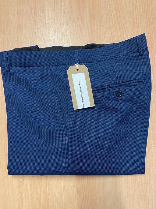  — Men Navy Smart Trousers Formal Office