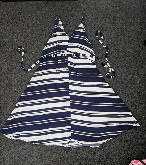  — stripey dress -10