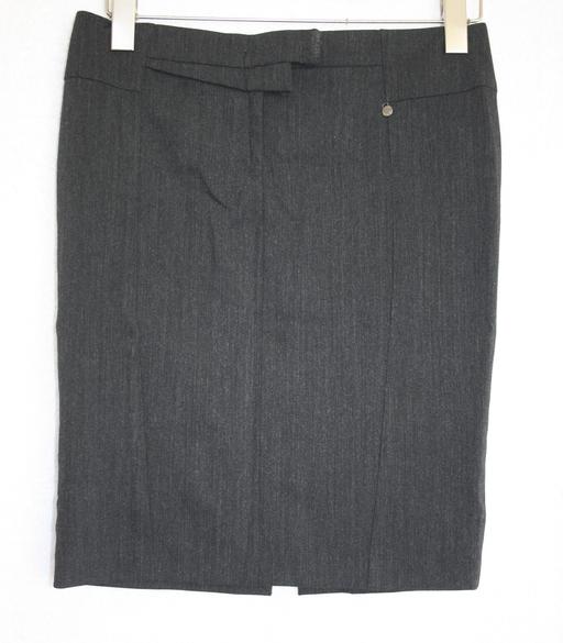  — AnnaRita N grey knee length skirt size 12