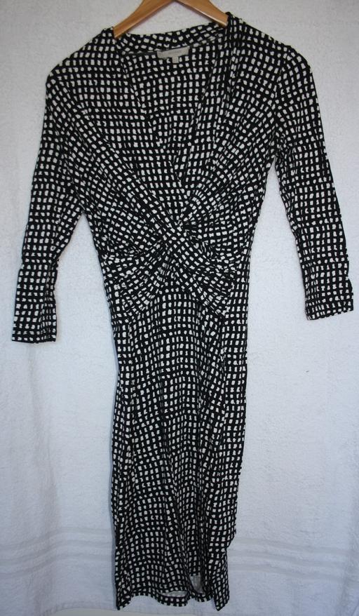  — Hobbs black & white dress size 8