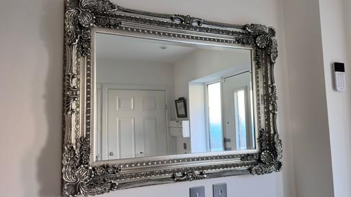  — Carved Louis Mirror