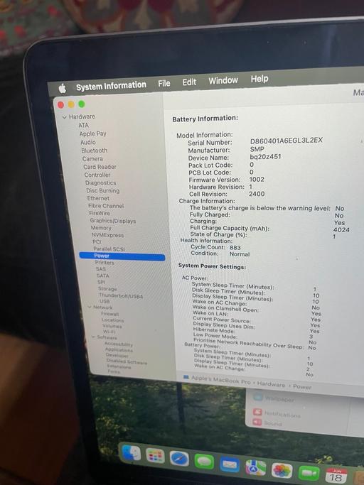  — MacBook Pro 2020