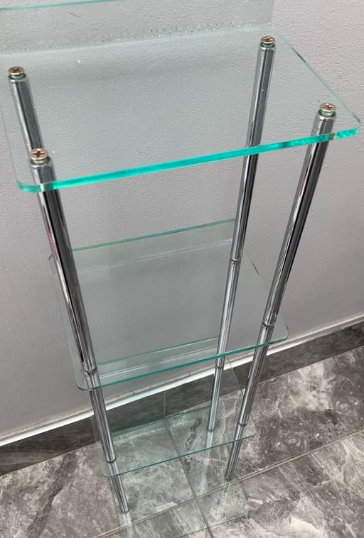  — Plastic four shelved display unit section set