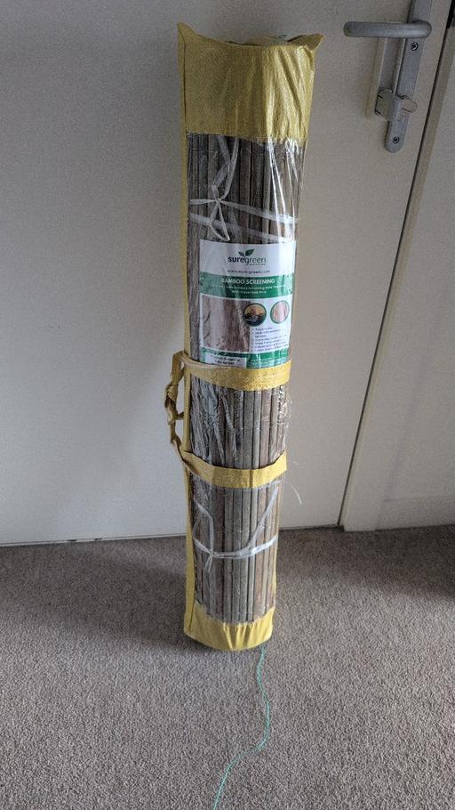  — bamboo privacy screening for a balcony
