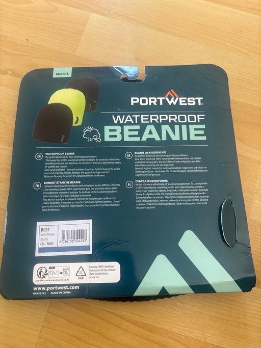  — Portwest Beanie B031 Waterproof Insulatex