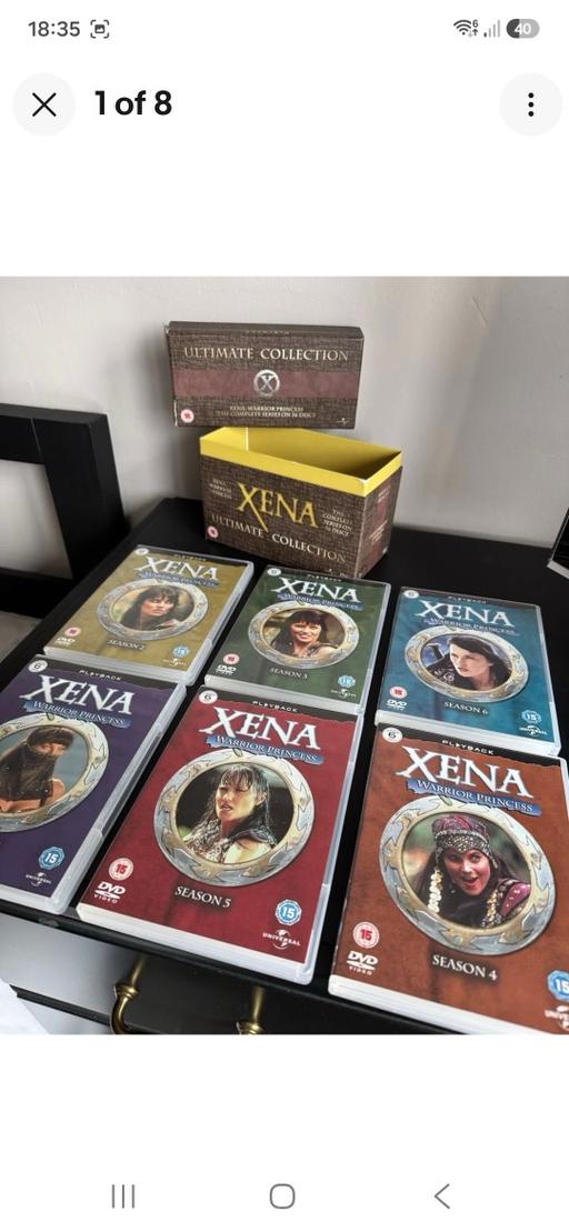  — xena warrior princess complete collection