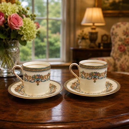  — Ansley Vintage Espresso Set