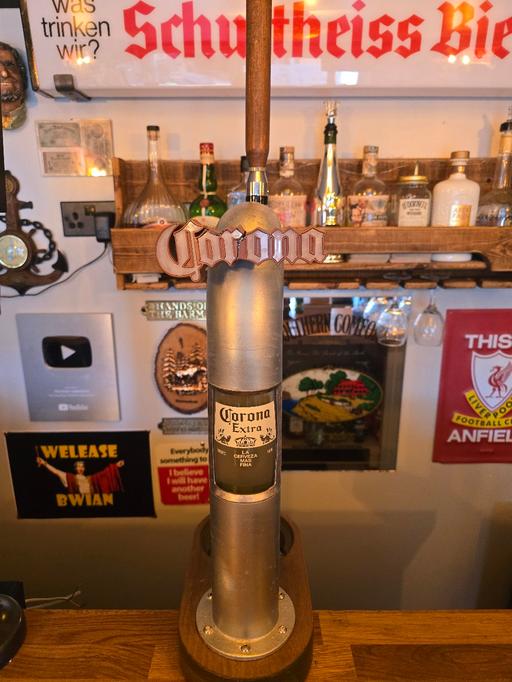  — Corona Beer tower/font