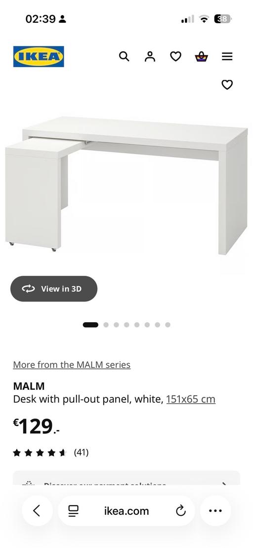  — Large Desk/Workstation/Arts & Crafts Table