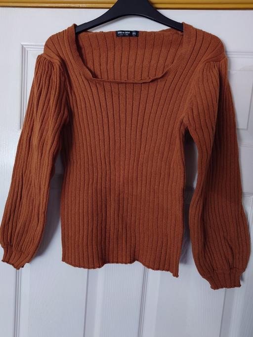  — Women's brown shein long sleeve top size 0XL