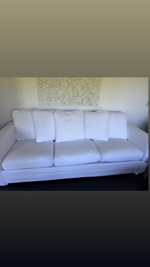  — IKEA WHITE SOFA