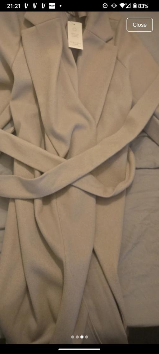 — women long formal coat size 6