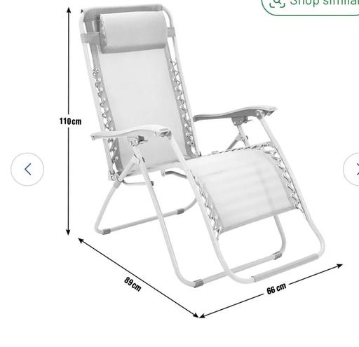  — Zero gravity sun lounger