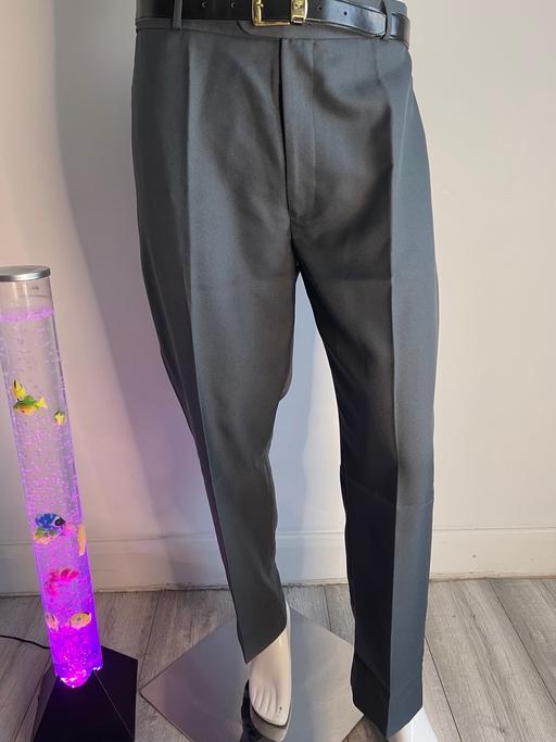  — Premier Men Men’s Smart Trousers Charcoal