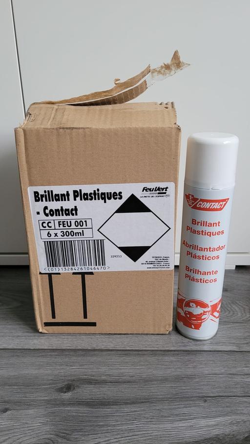  — 6x Brilliant Plastic Cleaner