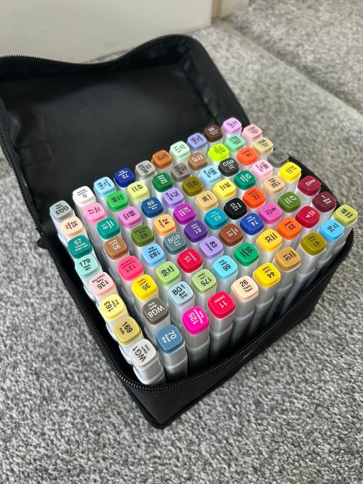  — 80pcs drawing kit| Fineliners| lead pencils