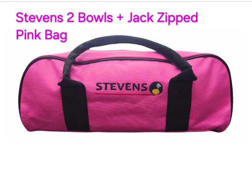  — Stevens 2 Bowls + Jack Pink Bag BAG ONLY 