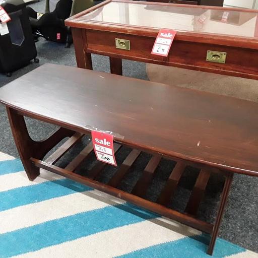  — Vintage solid wood coffee table