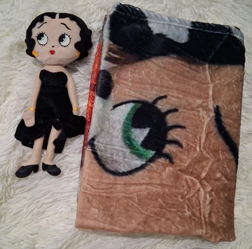  — betty boop doll teddy and blanket