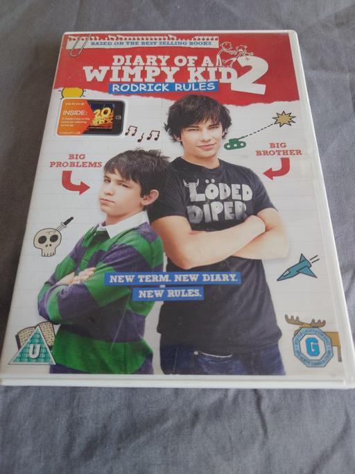  — Diary of a wimpy kid 2 Rodrick rules DVD